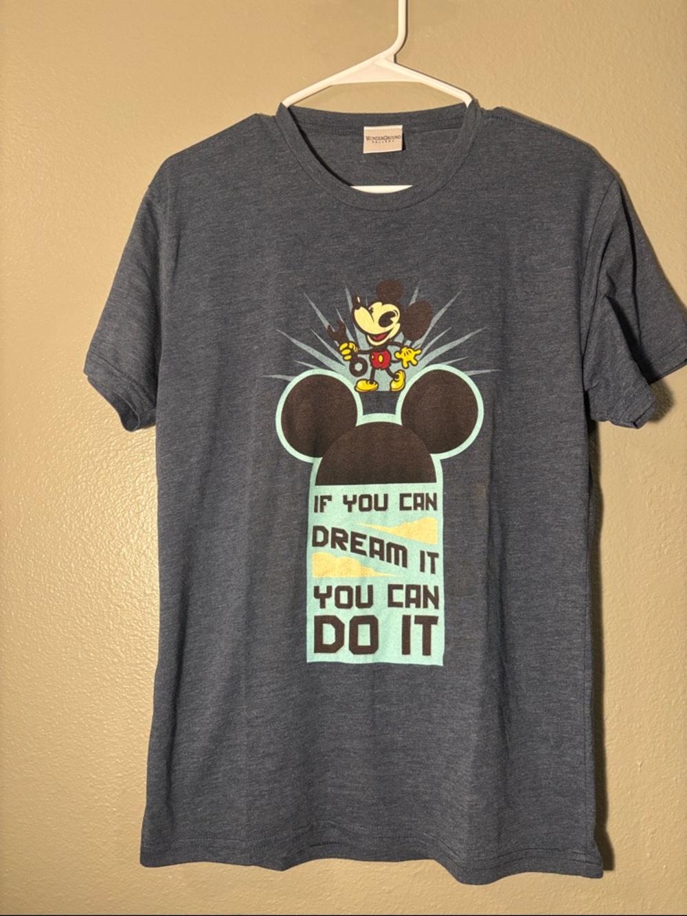 Disney tee shirt Graphic Tee - Motivational Mickey Design